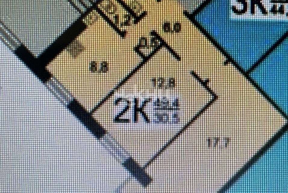 Продаётся 2-комнатная квартира, 50.4 м²
