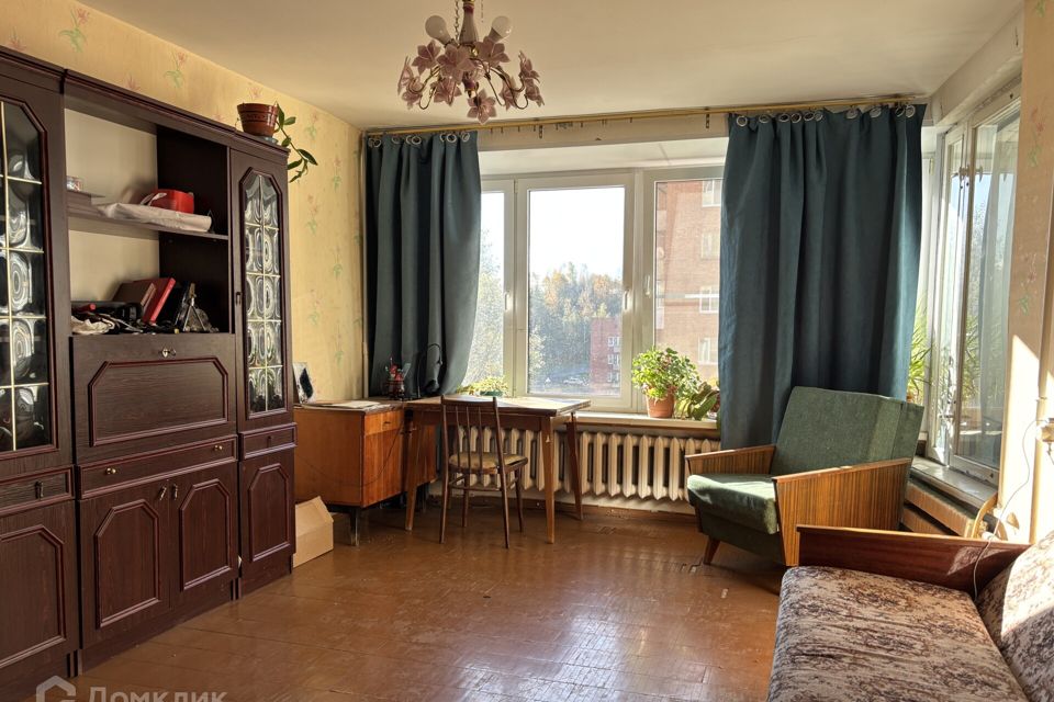 Продаётся 1-комнатная квартира, 53.1 м²