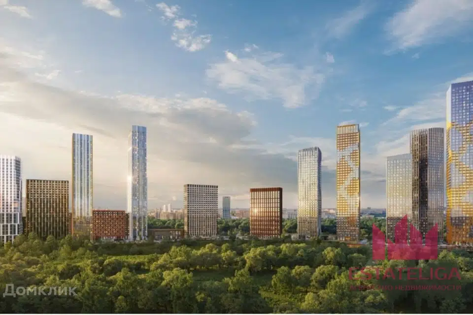 Продаётся 1-комнатная квартира, 44.1 м²