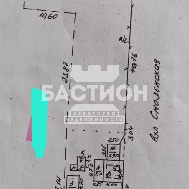 Продаётся 1-этажный дом, 60 м²