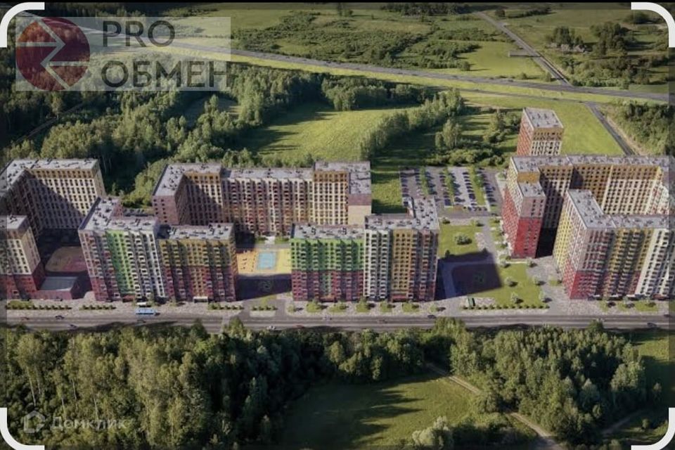 Продаётся 3-комнатная квартира, 57.8 м²