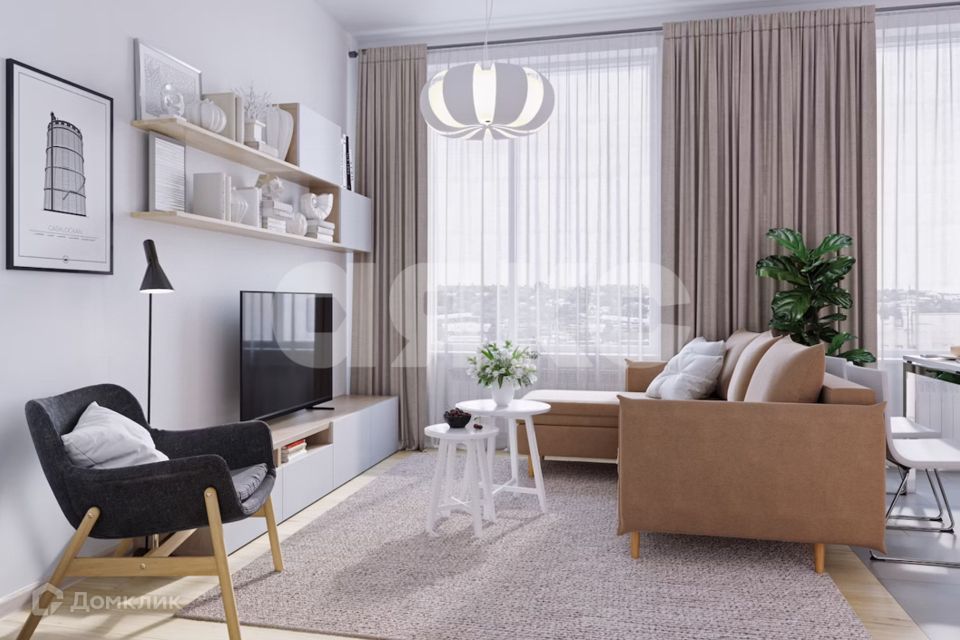 Продаётся 1-комнатная квартира, 32.4 м²