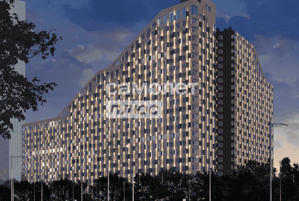 Продаётся 1-комнатная квартира, 39.14 м²