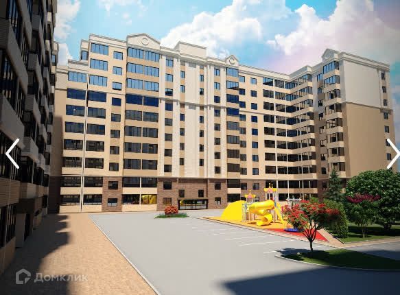 Продаётся 1-комнатная квартира, 44.6 м²