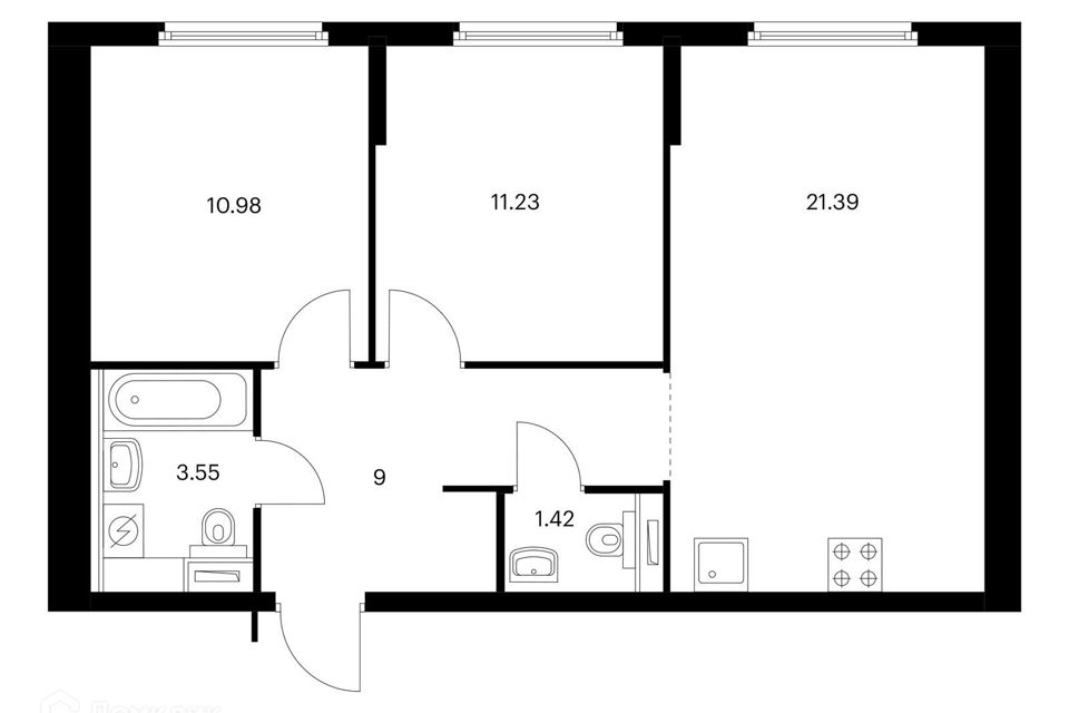 Купить Квартиру в Москве - 94 679 объявлений о Продаже Квартир Недорого ...