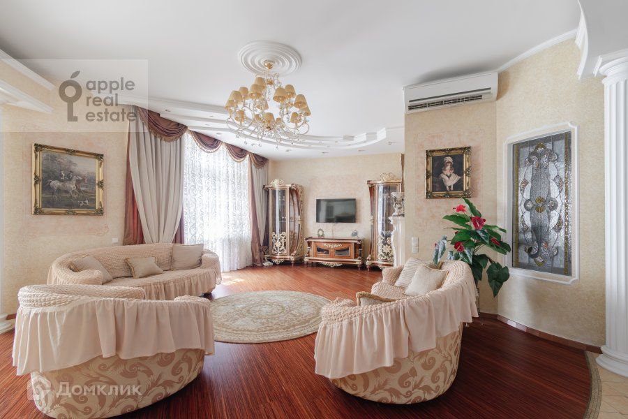 Сдаётся 3-комнатная квартира, 155 м²