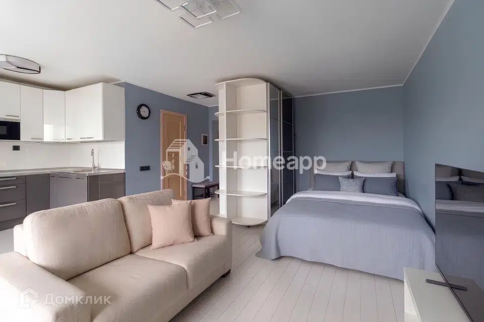 Продаётся 1-комнатная квартира, 35 м²