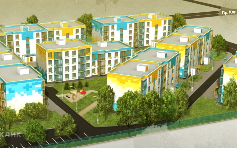 Продаётся 3-комнатная квартира, 75.1 м²