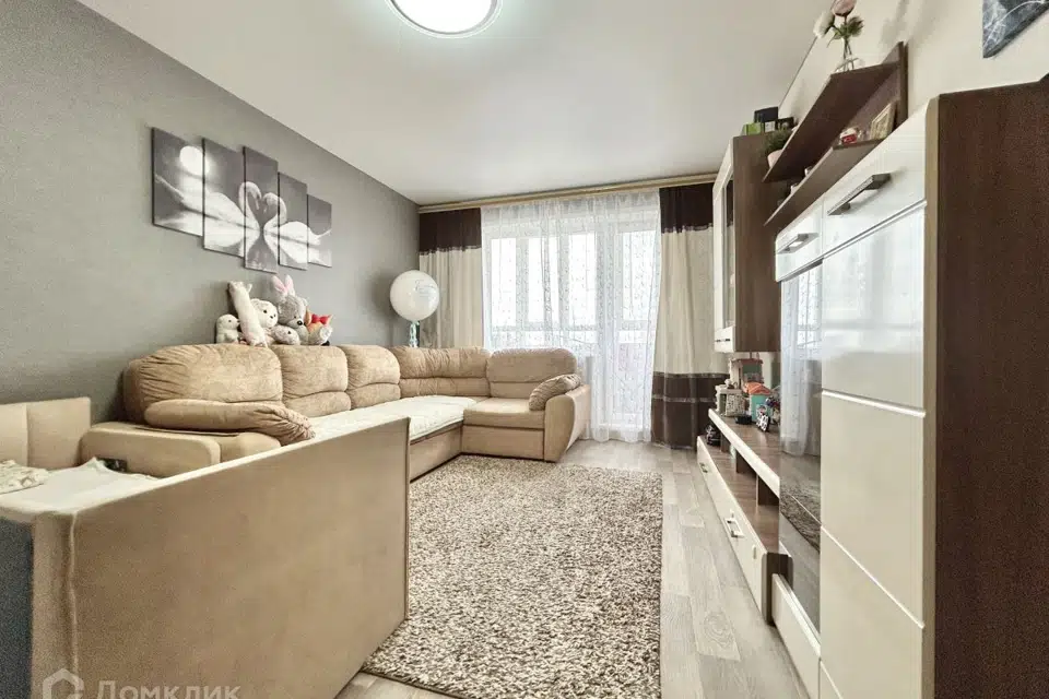 Продаётся 1-комнатная квартира, 38.7 м²