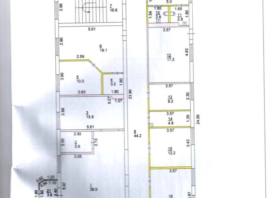 Сдаётся помещение своб. назначения, 2000 м²