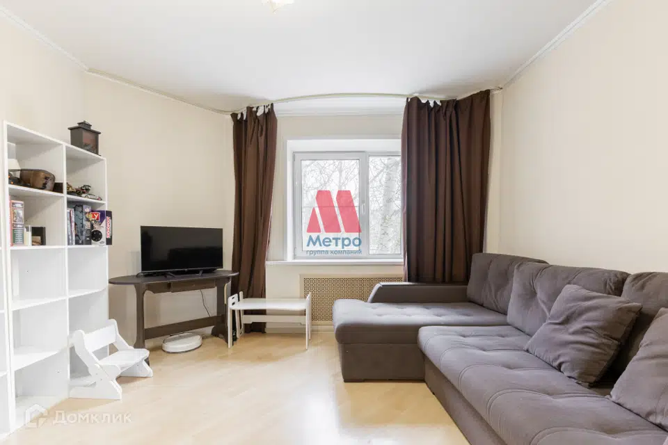 Продаётся 2-комнатная квартира, 54.9 м²