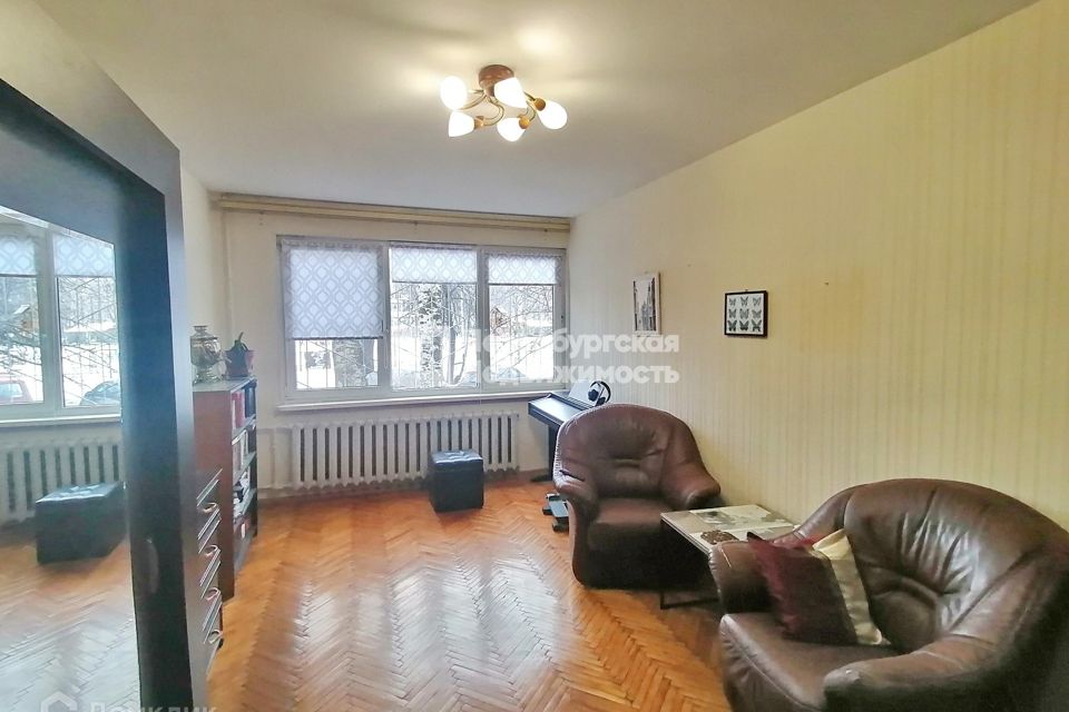 Продаётся 3-комнатная квартира, 60.1 м²