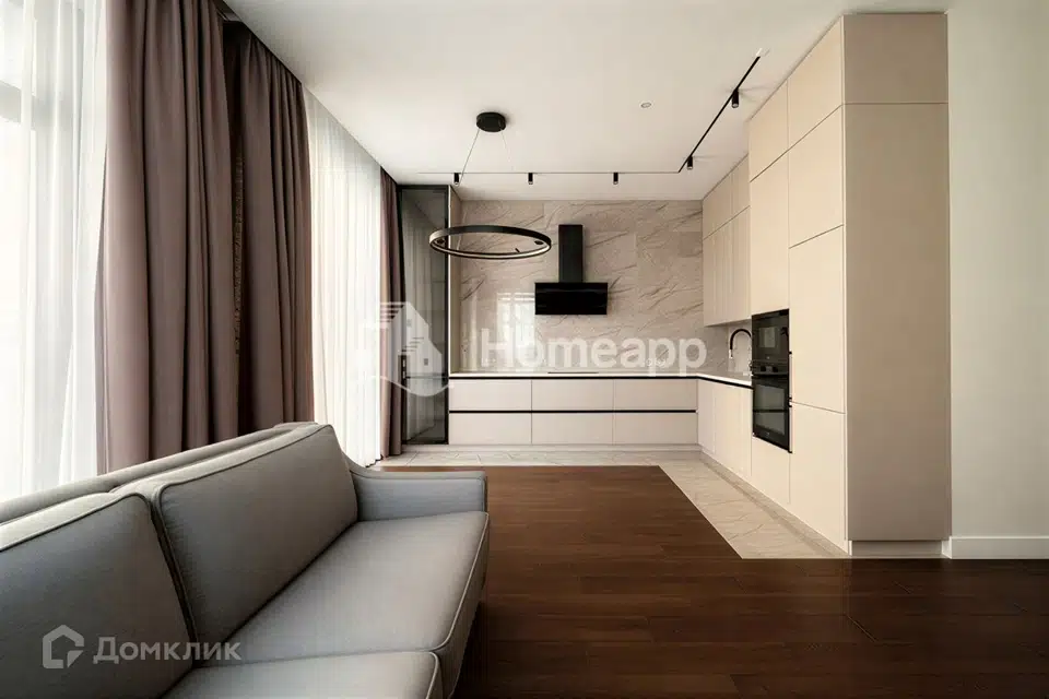 Продаётся 2-комнатная квартира, 63.4 м²