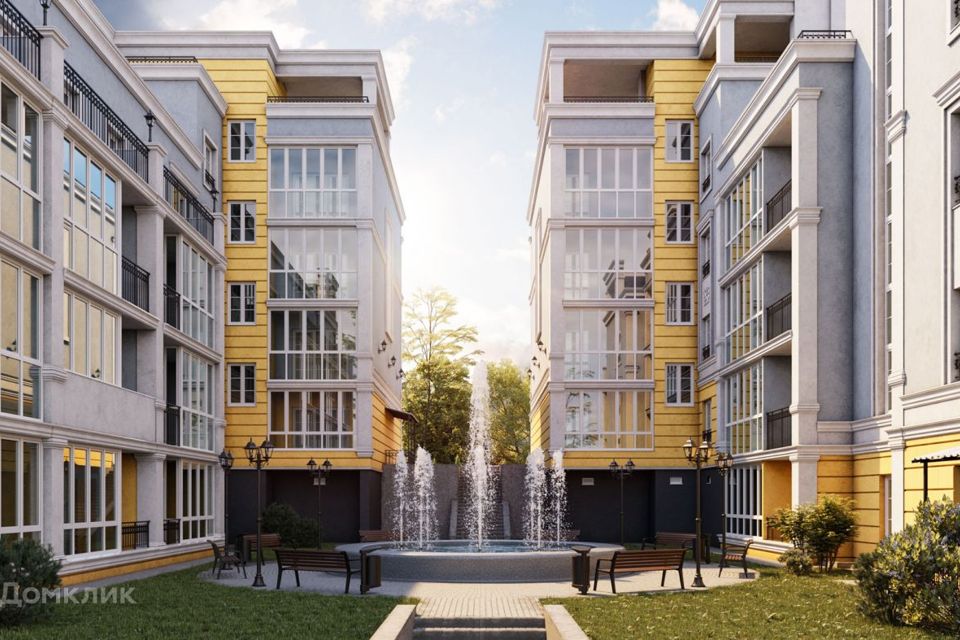 Продаётся 1-комнатная квартира, 45.5 м²