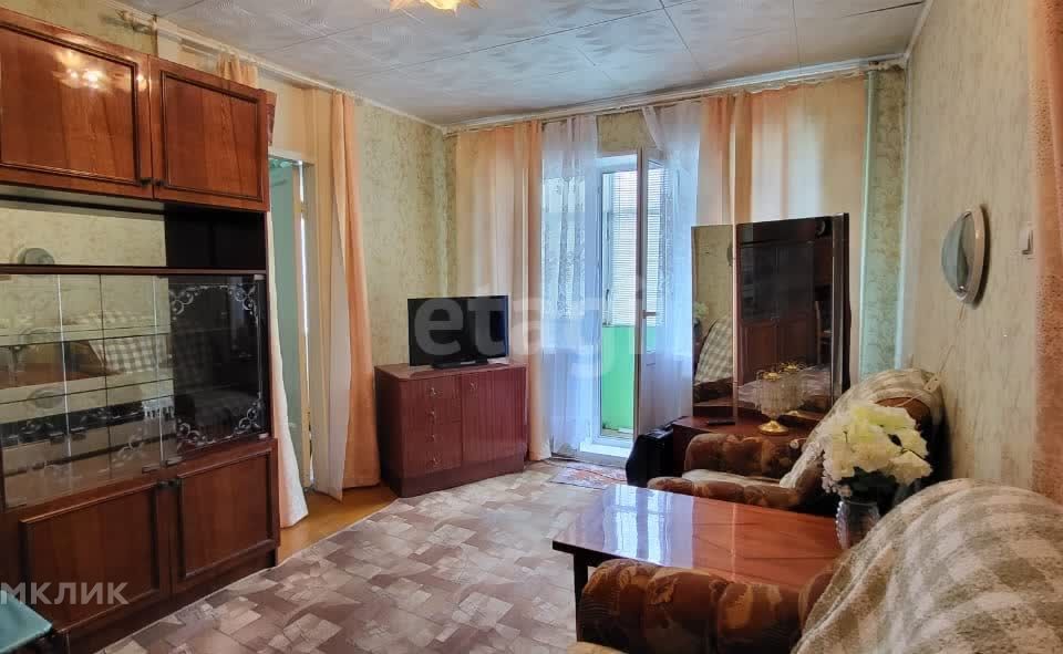 Продаётся 2-комнатная квартира, 44.6 м²