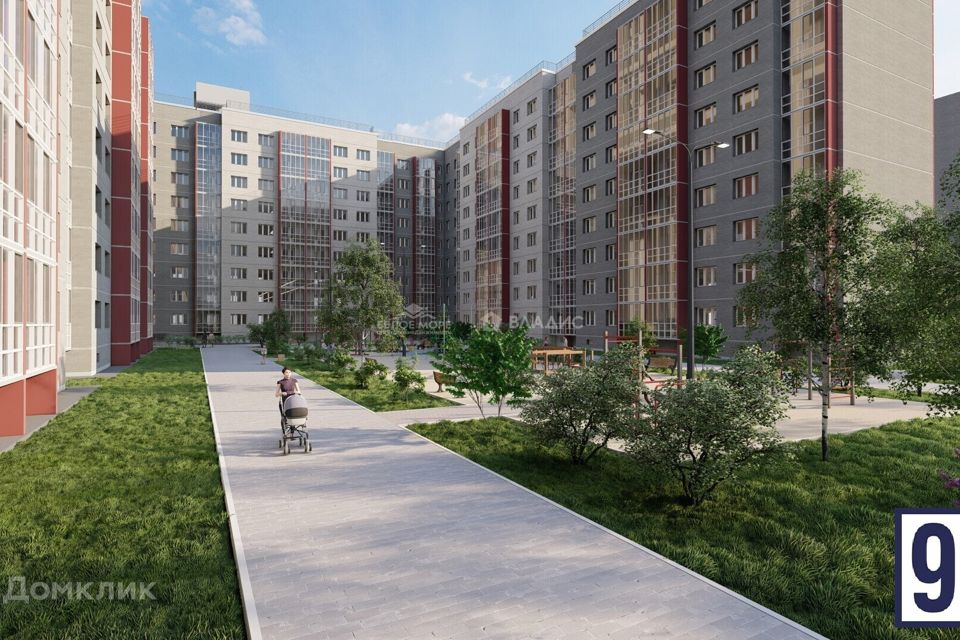Продаётся 1-комнатная квартира, 40.13 м²