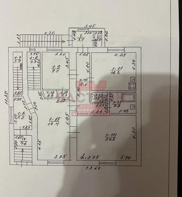 Продаётся 3-этажный дом, 220 м²