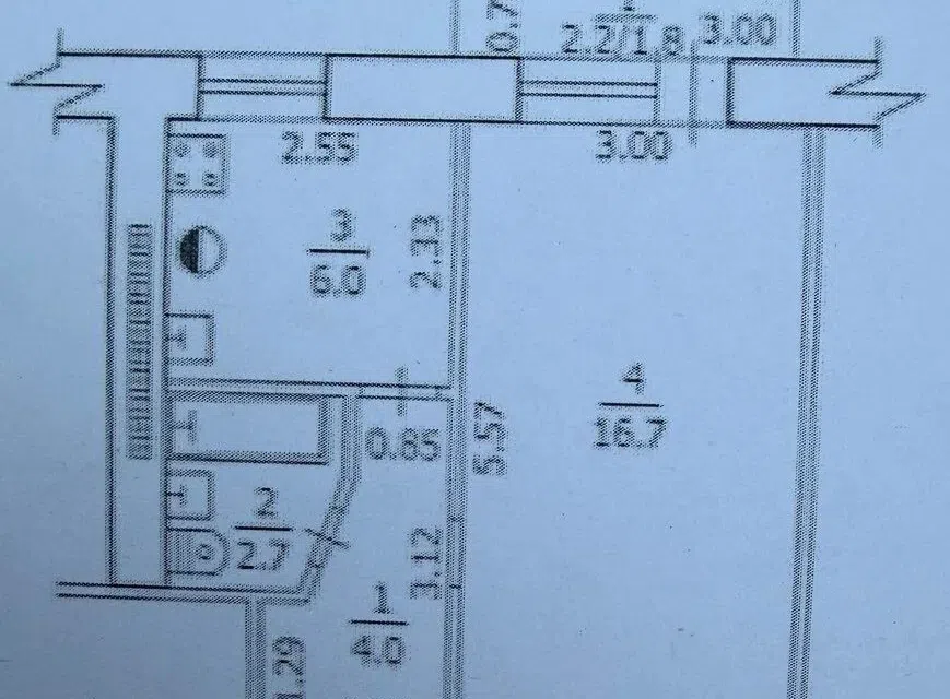 Продаётся 1-комнатная квартира, 32 м²