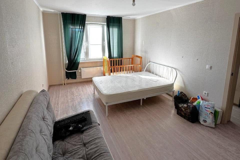 Продаётся 1-комнатная квартира, 37.8 м²