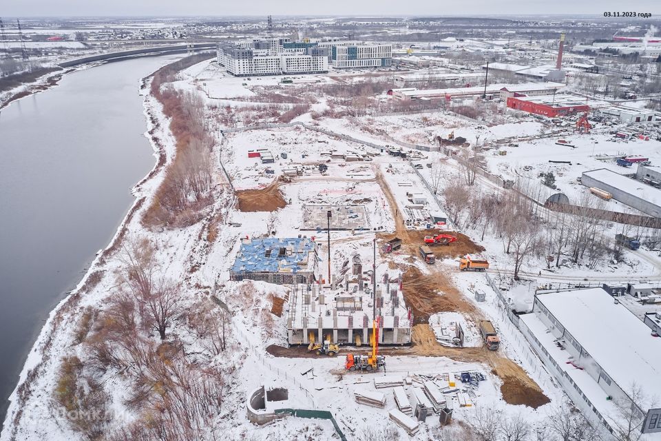 Panorama: Микрорайон Кедровый берег, housing complex, Tyumen, ulitsa Sudostroite