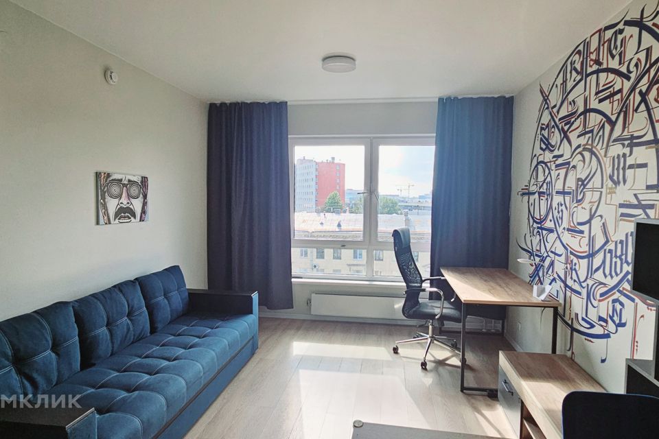 Продаётся 1-комнатная квартира, 39.5 м²