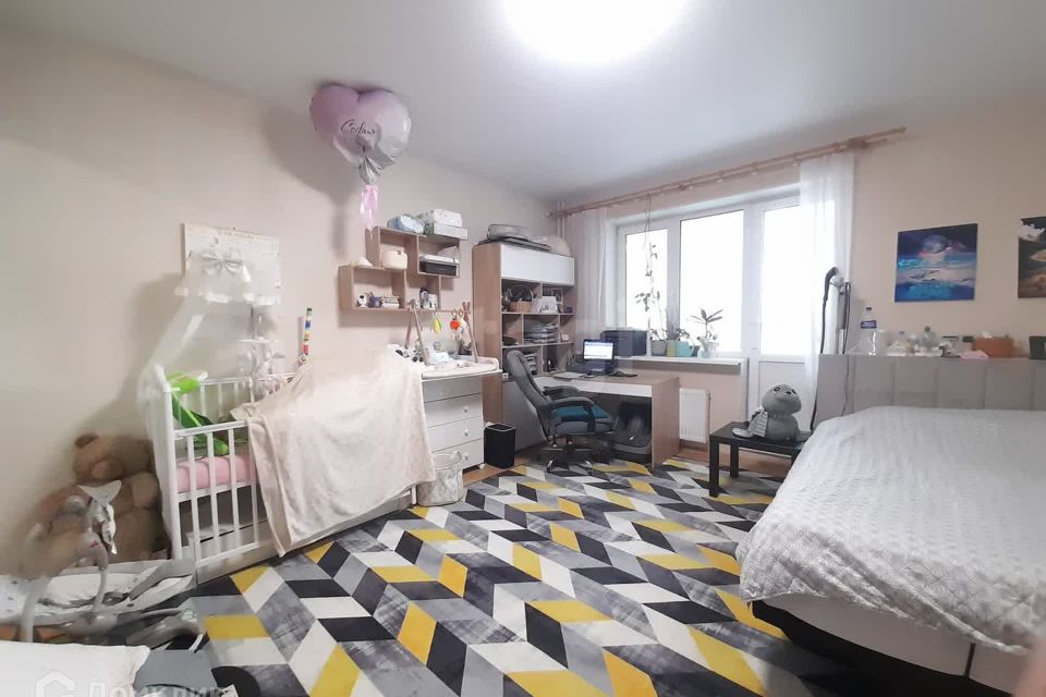 Продаётся 1-комнатная квартира, 41.5 м²