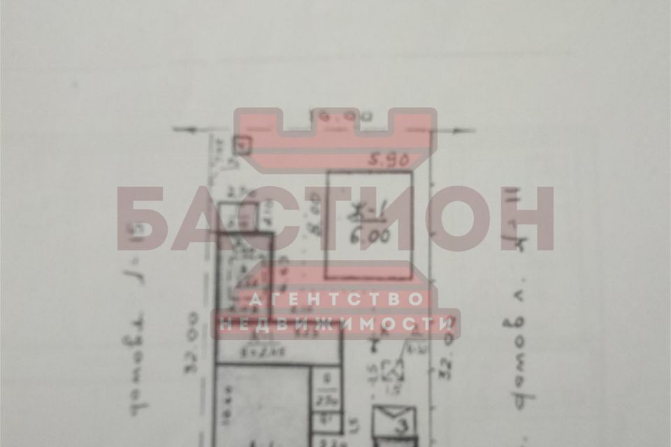 Продаётся 1-этажный дом, 77.7 м²