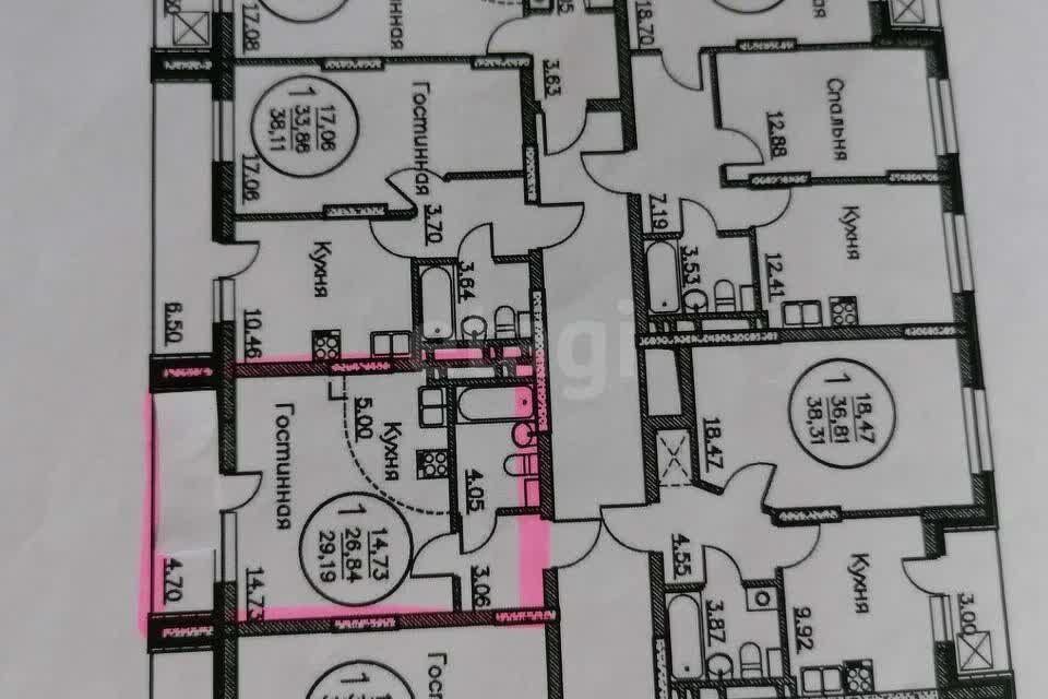 Продаётся студия, 29.2 м²