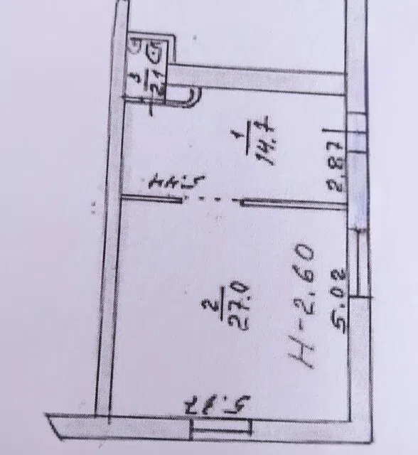Сдаётся помещение своб. назначения, 43.8 м²
