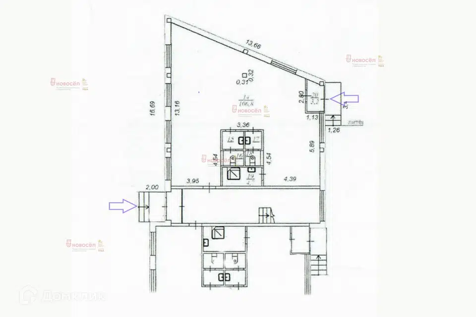 Продаётся офис, 122.4 м²
