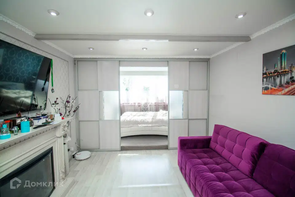 Продаётся 1-комнатная квартира, 44.2 м²