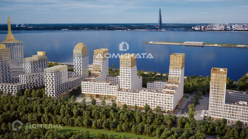 Продаётся 1-комнатная квартира, 46.3 м²