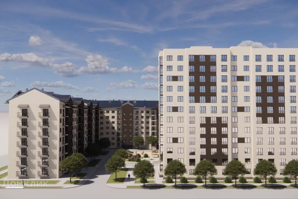 Продаётся 1-комнатная квартира, 46 м²