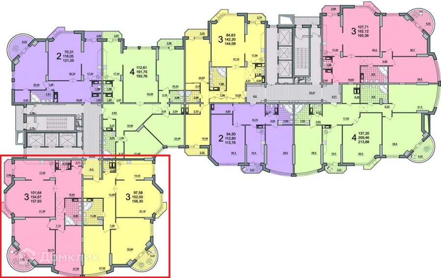 Продаётся 7-комнатная квартира, 315 м²