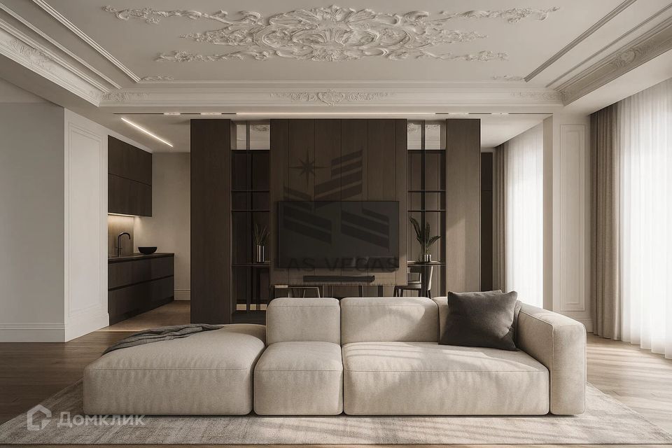 Сдаётся 4-комнатная квартира, 185 м²