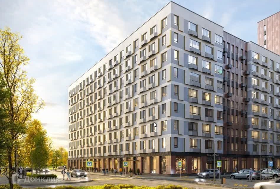 Продаётся 1-комнатная квартира, 38.9 м²