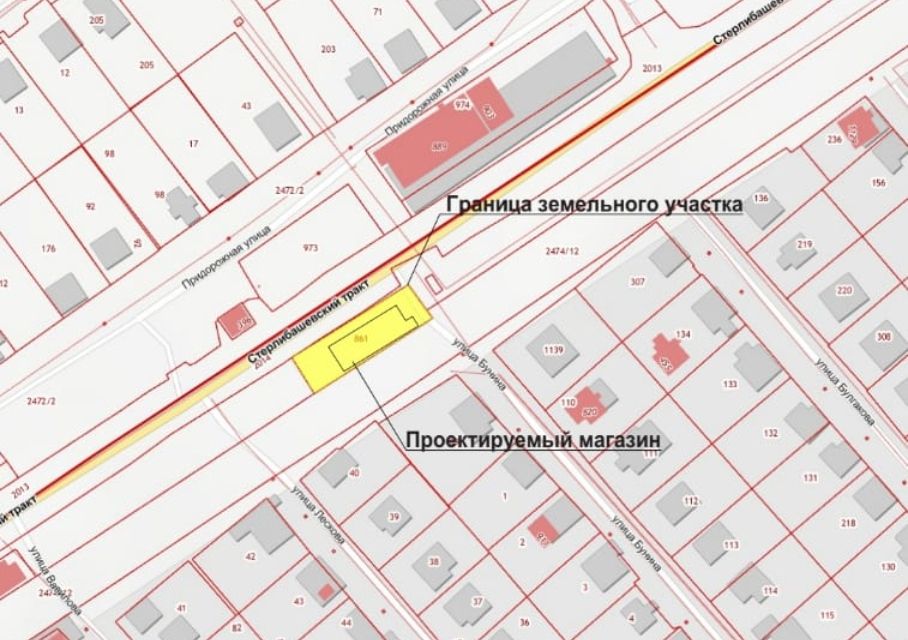 Карта стерлитамакский район новая отрадовка