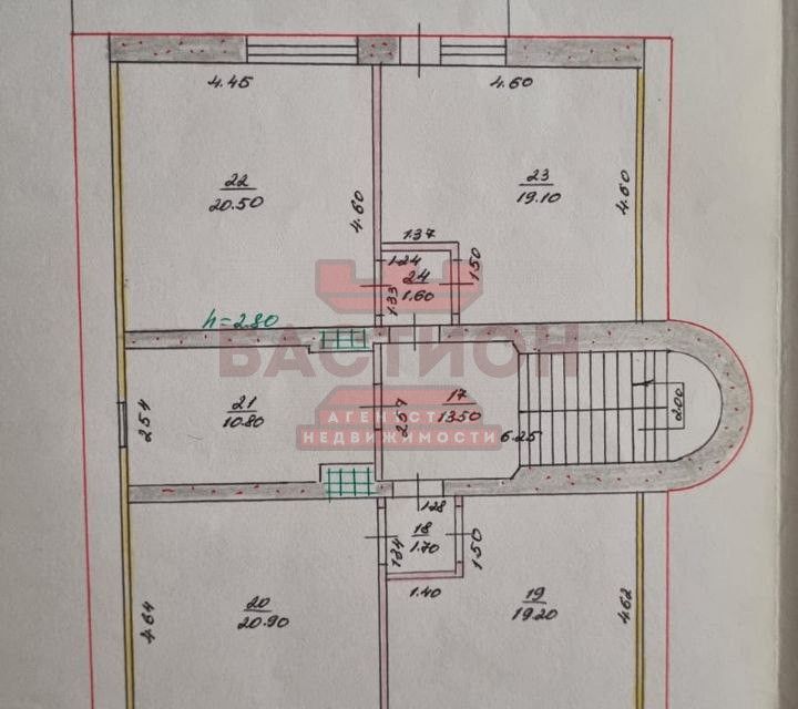 Продаётся 3-этажный дом, 388.3 м²