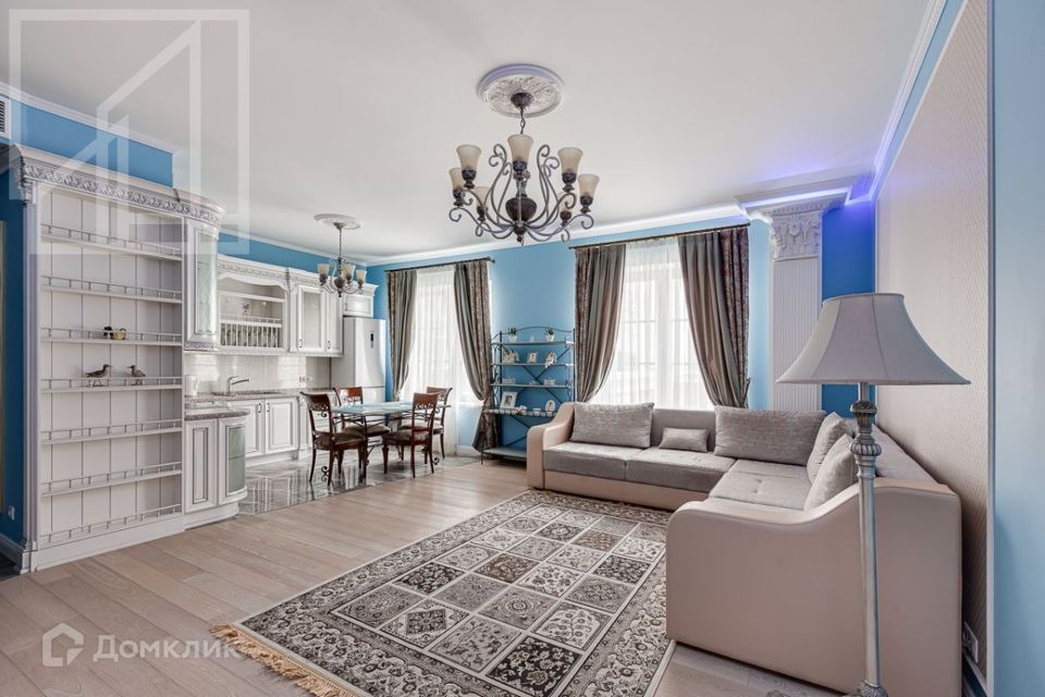 Сдаётся 2-комнатная квартира, 74 м²