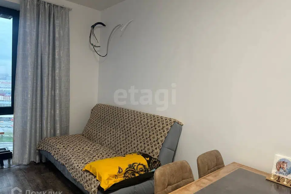 Продаётся 1-комнатная квартира, 44.9 м²