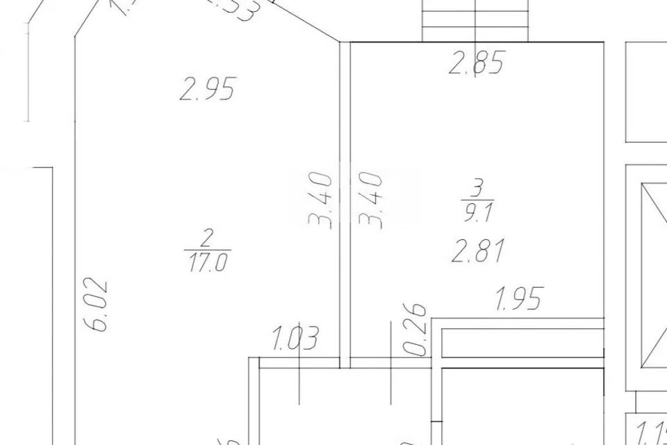 Продаётся 1-комнатная квартира, 36.5 м²