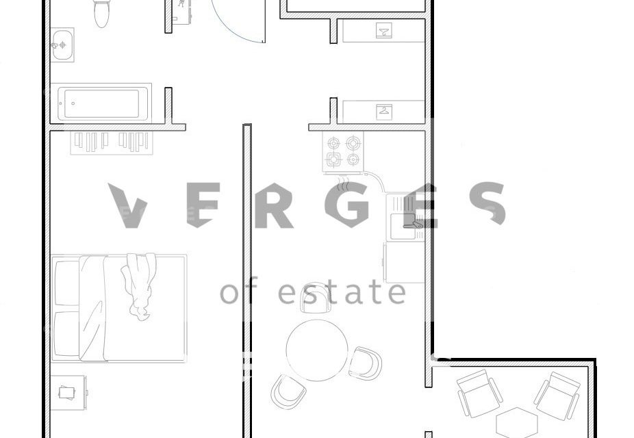 Продаётся 2-комнатная квартира, 54 м²