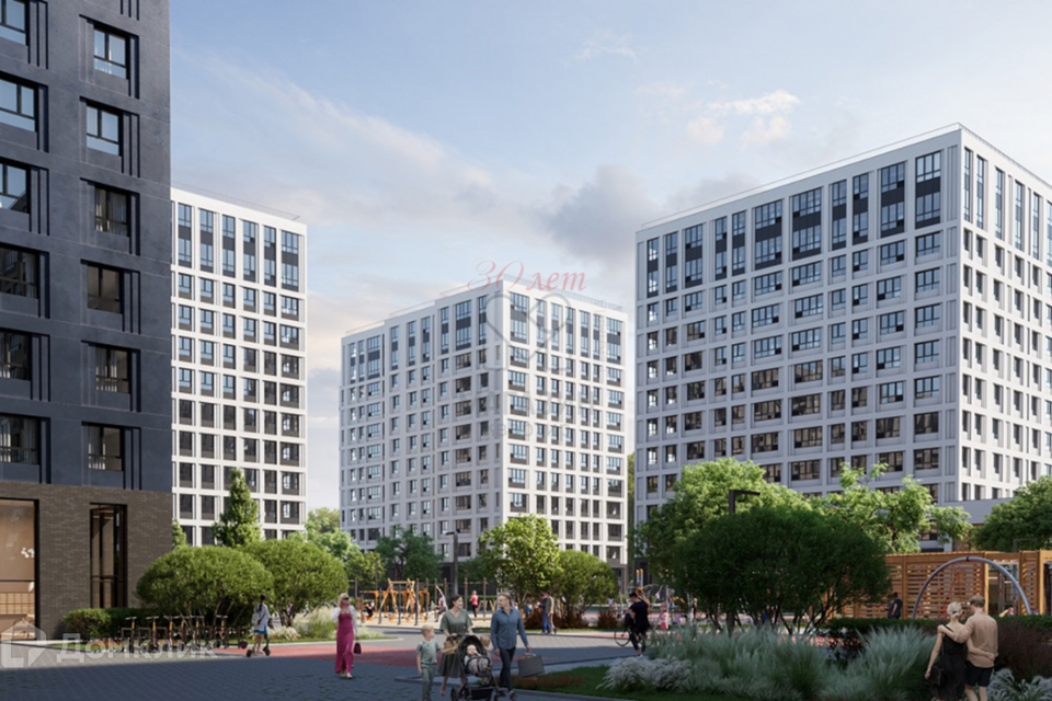 Продаётся 3-комнатная квартира, 90.6 м²