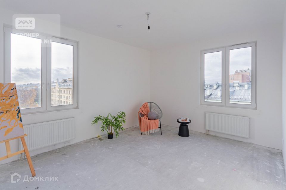 Продаётся 2-комнатная квартира, 54.05 м²