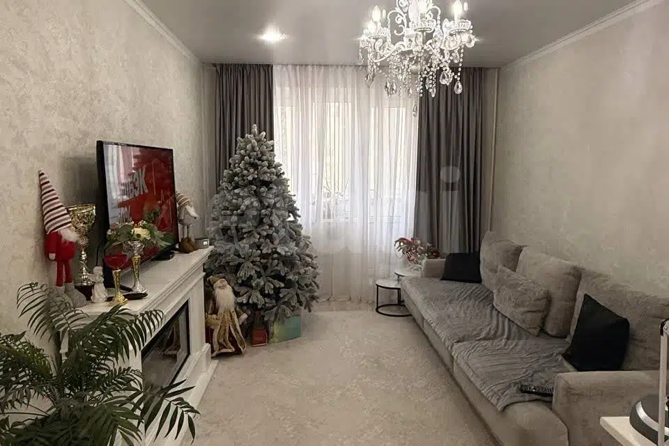 Продаётся 3-комнатная квартира, 76.9 м²