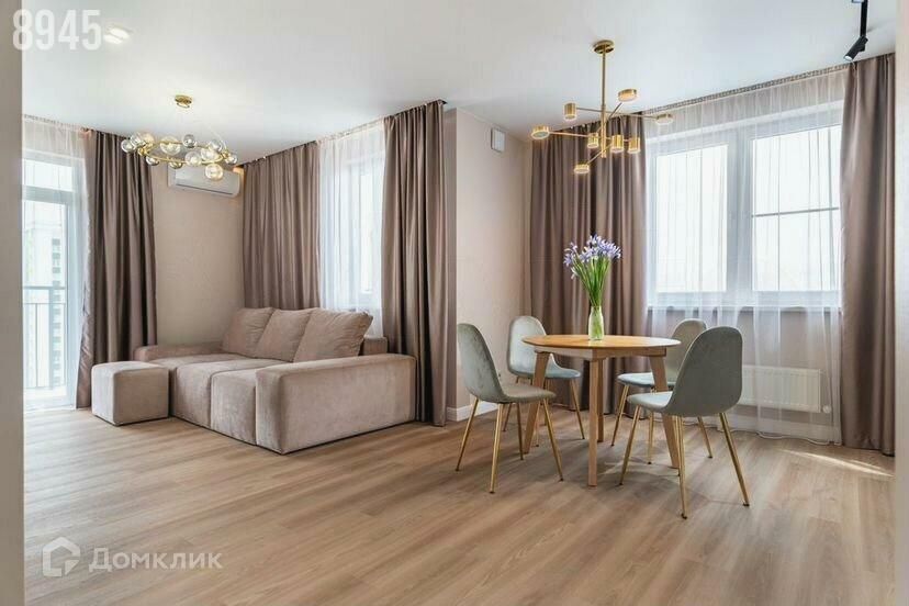 Продаётся 1-комнатная квартира, 56 м²