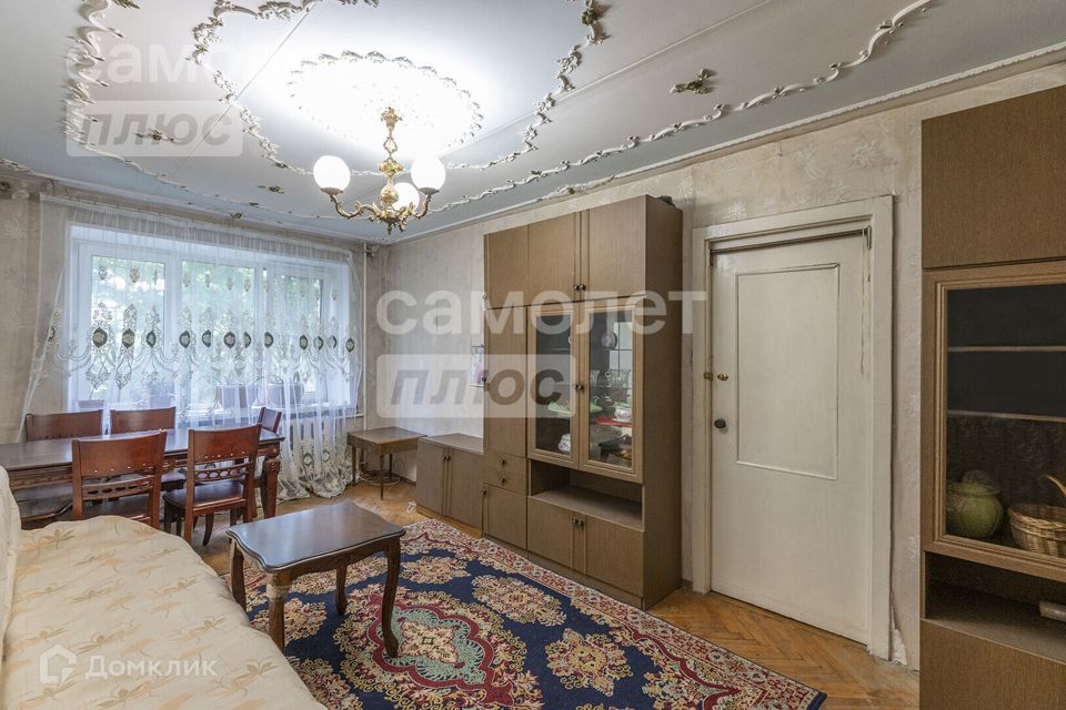 Продаётся 3-комнатная квартира, 63.3 м²