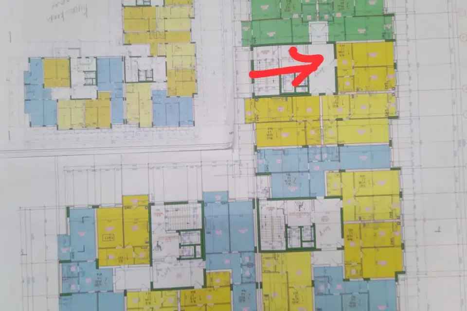 Продаётся 1-комнатная квартира, 46 м²