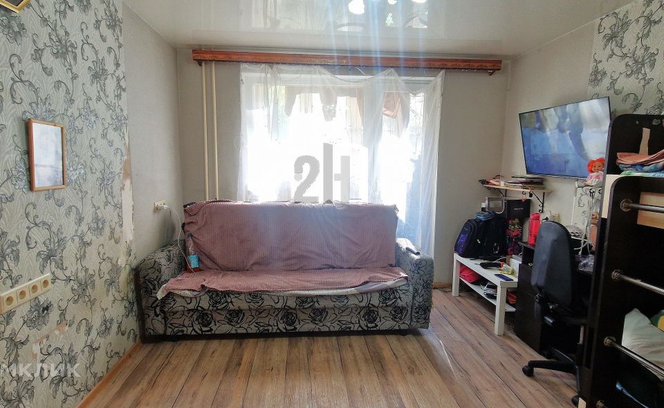 Продаётся 2-комнатная квартира, 42.8 м²