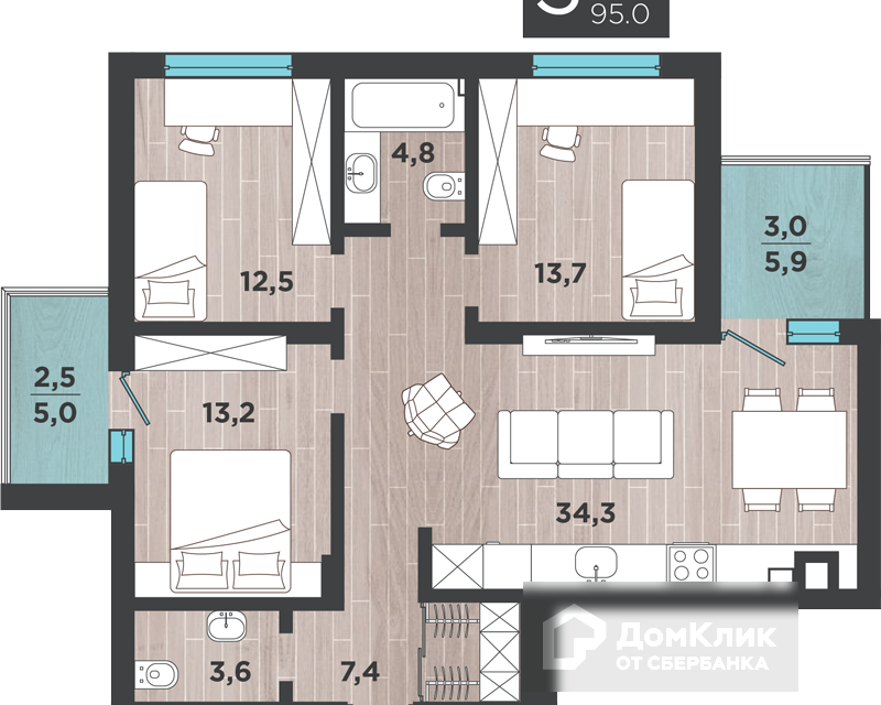 Калининград Стоимость Квартир Купить